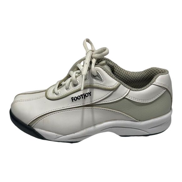FootJoy GreenJoys Golf‎ Shoes Women Size 6M White Soft spikes 48744P - Picture 2 of 16